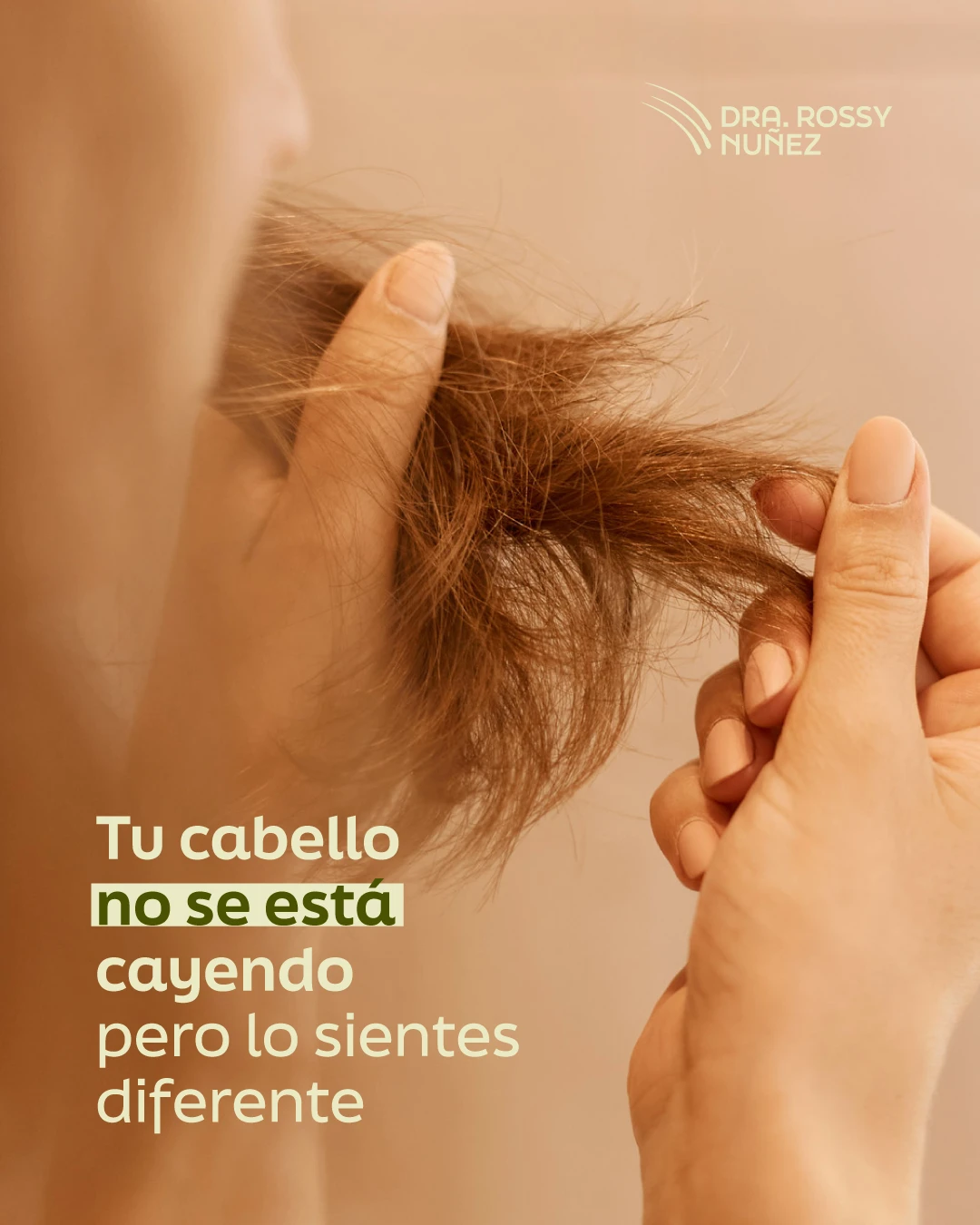 Mi cabello sigue ahí, pero ya no se siente igual