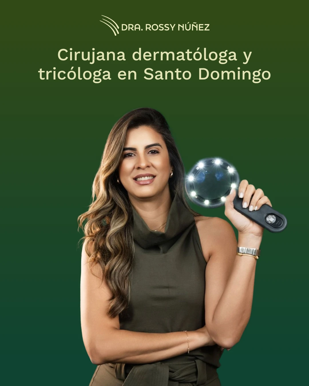 Dermatóloga tricóloga en República Dominicana — Dra. Rossy Núñez