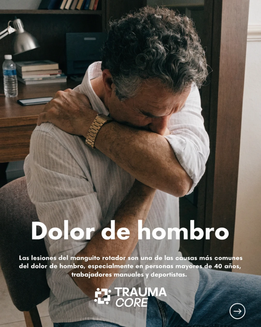 ¿Cuándo necesita cirugía una lesión del manguito rotador?