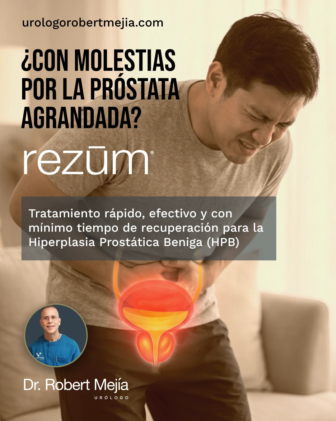 ¿Problemas de agrandamiento de la próstata?