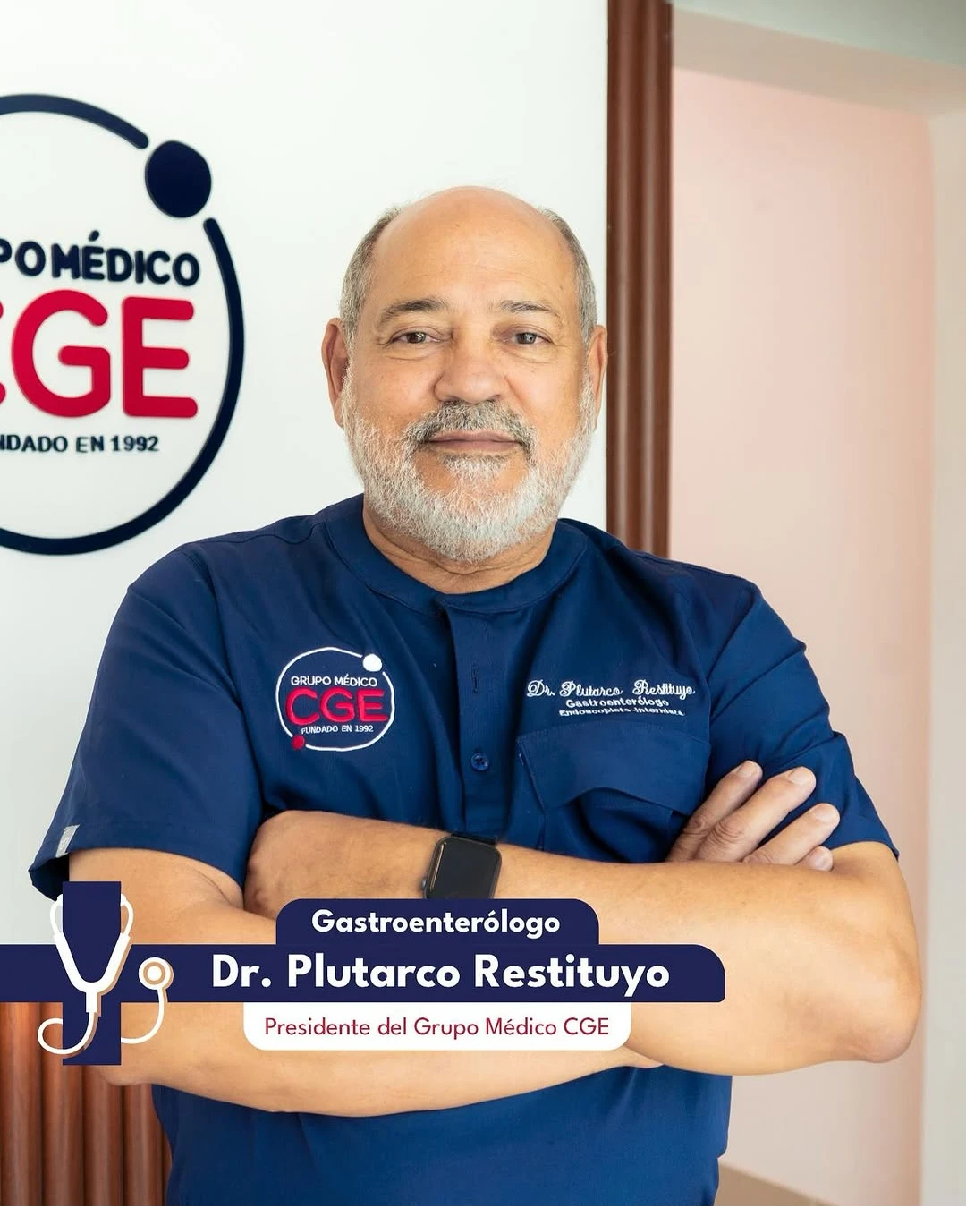 Dr. Plutarco Restituyo, gastroenterólogo